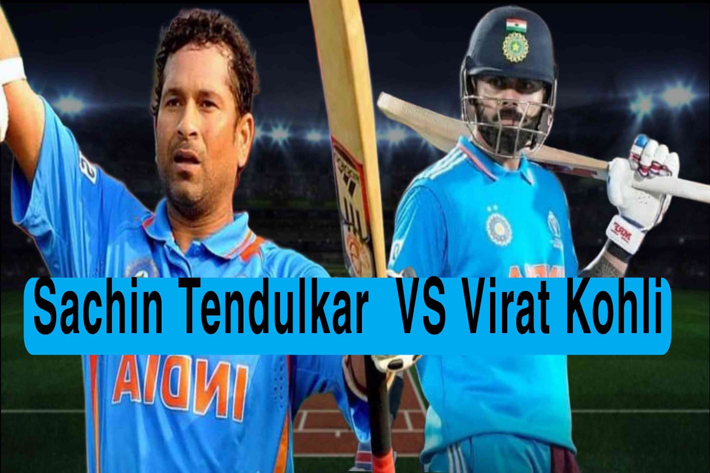 Will Virat Kohli be able to defeat Sachin?