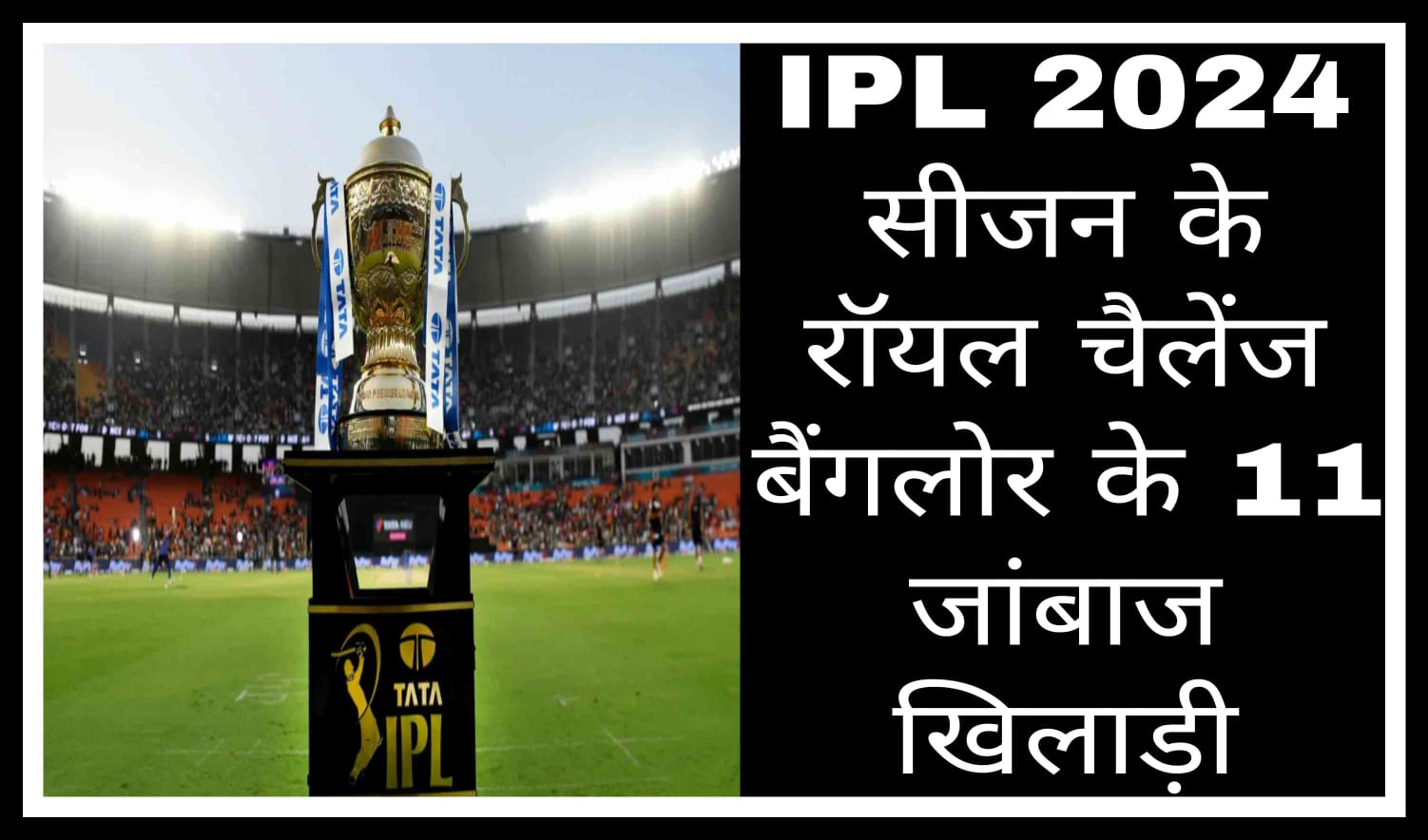 11 brave players of Royal Challenge Bangalore of IPL 2024 season